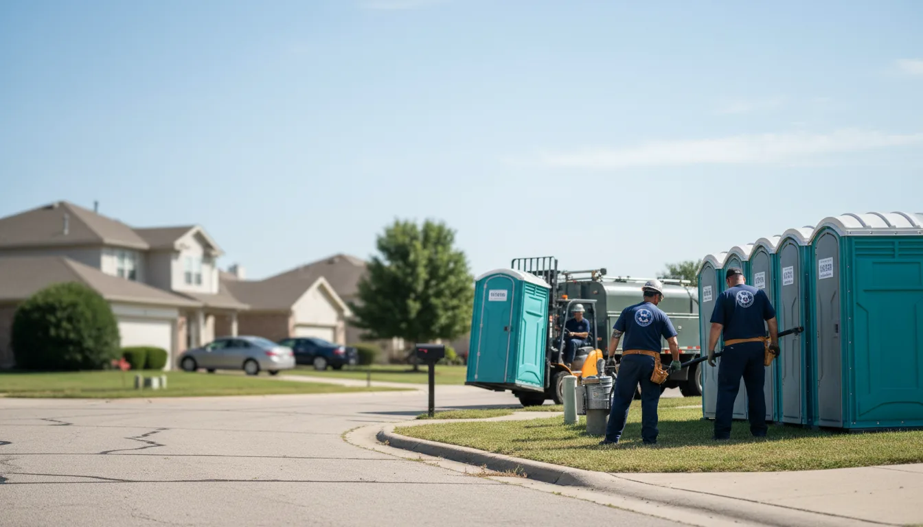 Porta Potty Rental in Charleston, MO near me